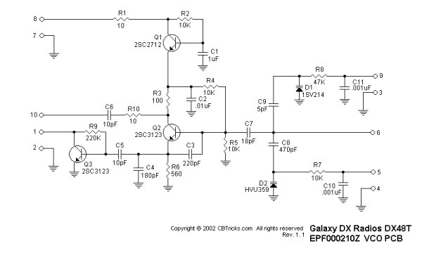 Galaxy Radios DX48T Service Manual