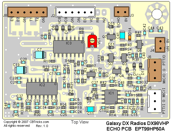 Galaxy DX Radios DX98VHP Service Manual